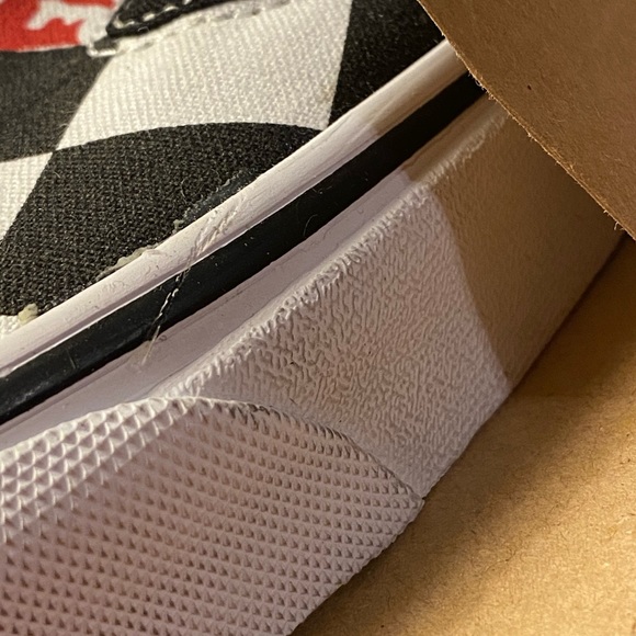 Vivienne Westwood Classic Destroy Slip On Vans - Picture 7 of 8